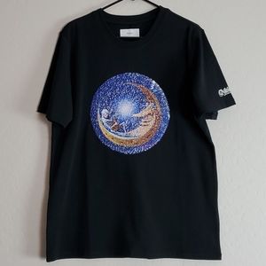 NWT Ovadia & Sons Mouse Men's Black Sequin T Shirt